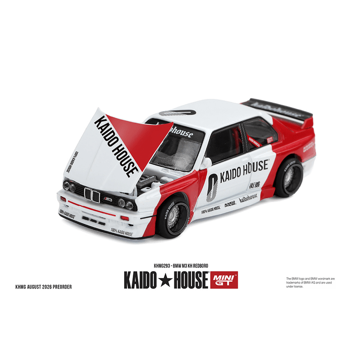 *Pre-Order* Kaido House x Mini GT - BMW M3 KH REDBORO *Sealed, Possibility of a Chase* - Top CollectiblesDiecastMini GT
