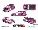 *Pre - Order* Kaido House x Mini GT - Honda Civic (EF) Kaido Loop Spec V1 – Pink *Sealed, Possibility of a Chase* - Top CollectiblesDiecastMini GT