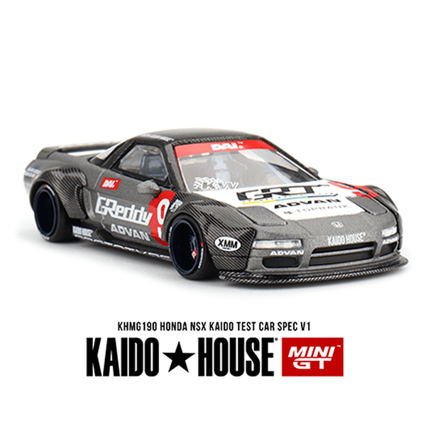 *Pre - Order* Kaido House x Mini GT - Honda NSX Kaido Test Car Spec V1 *Sealed, Possibility of a Chase* - Top CollectiblesDiecastMini GT