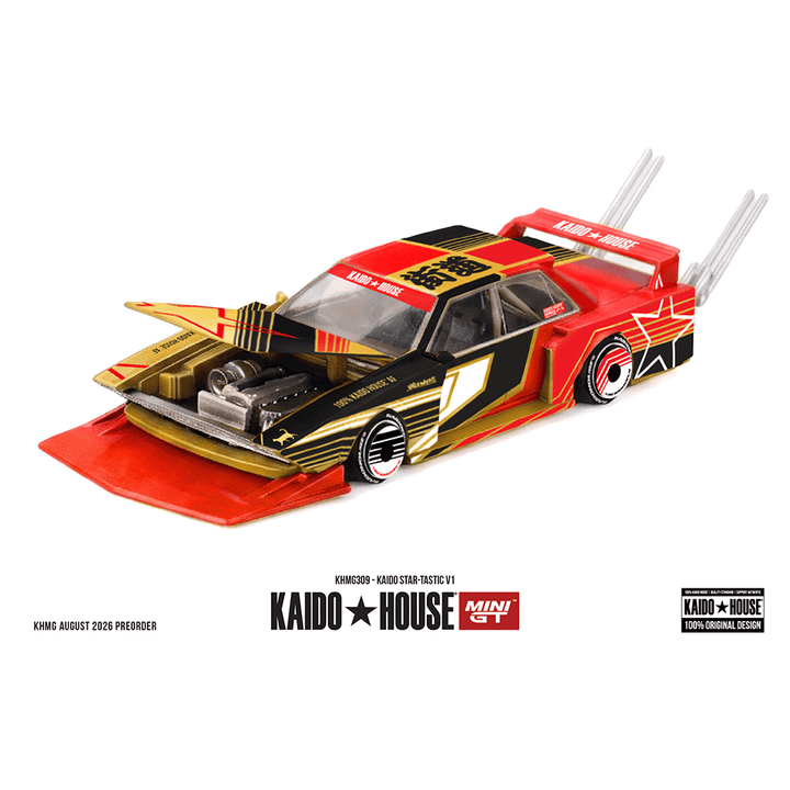 *Pre-Order* Kaido House x Mini GT - KAIDO STAR-TASTIC V1 *Sealed, Possibility of a Chase* - Top CollectiblesDiecastMini GT