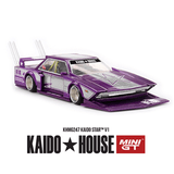 *Pre - Order* Kaido House x Mini GT - Kaido Star V1 - Purple Silver *Sealed, Possibility of a Chase* - Top CollectiblesDiecastMini GT