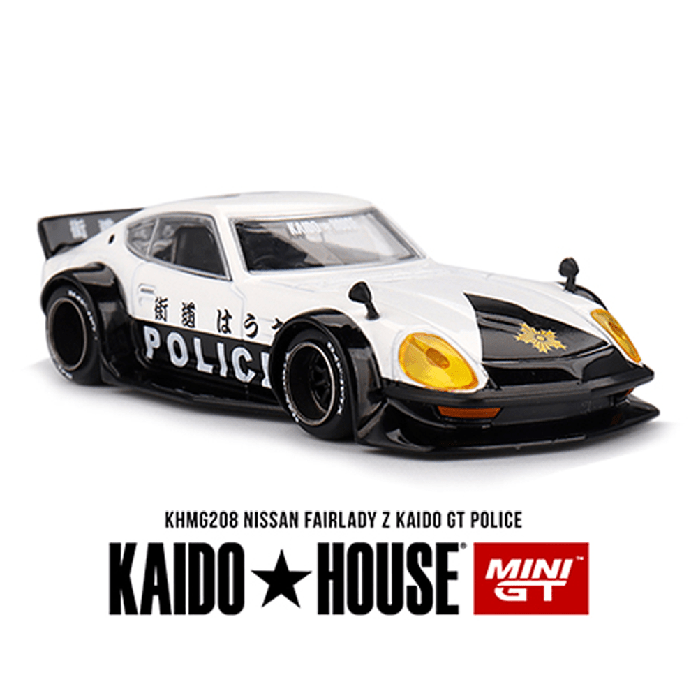 *Pre - Order* Kaido House x Mini GT - Nissan Fairlady Z Kaido GT Police *Sealed, Possibility of a Chase* - Top CollectiblesDiecastMini GT
