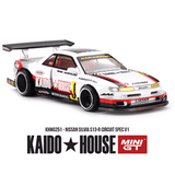 *Pre - Order* Kaido House x Mini GT - Nissan Silvia S13 - R Circuit Spec V1 *Sealed, Possibility of a Chase* - Top CollectiblesDiecastMini GT