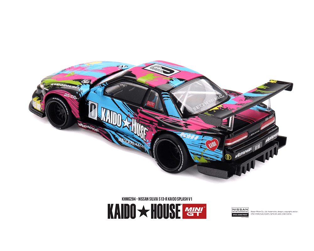 *Pre - Order* Kaido House x Mini GT - Nissan Silvia S13 - R Kaido Splash V1 - Limited Edition *Sealed, Possibility of a Chase* - Top CollectiblesDiecastMini GT