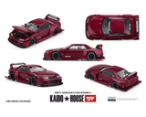 *Pre - Order* Kaido House x Mini GT - Nissan Skyline GT - R (R32) Kaido Works V1 – Burgundy Red *Sealed, Possibility of a Chase* - Top CollectiblesDiecastMini GT
