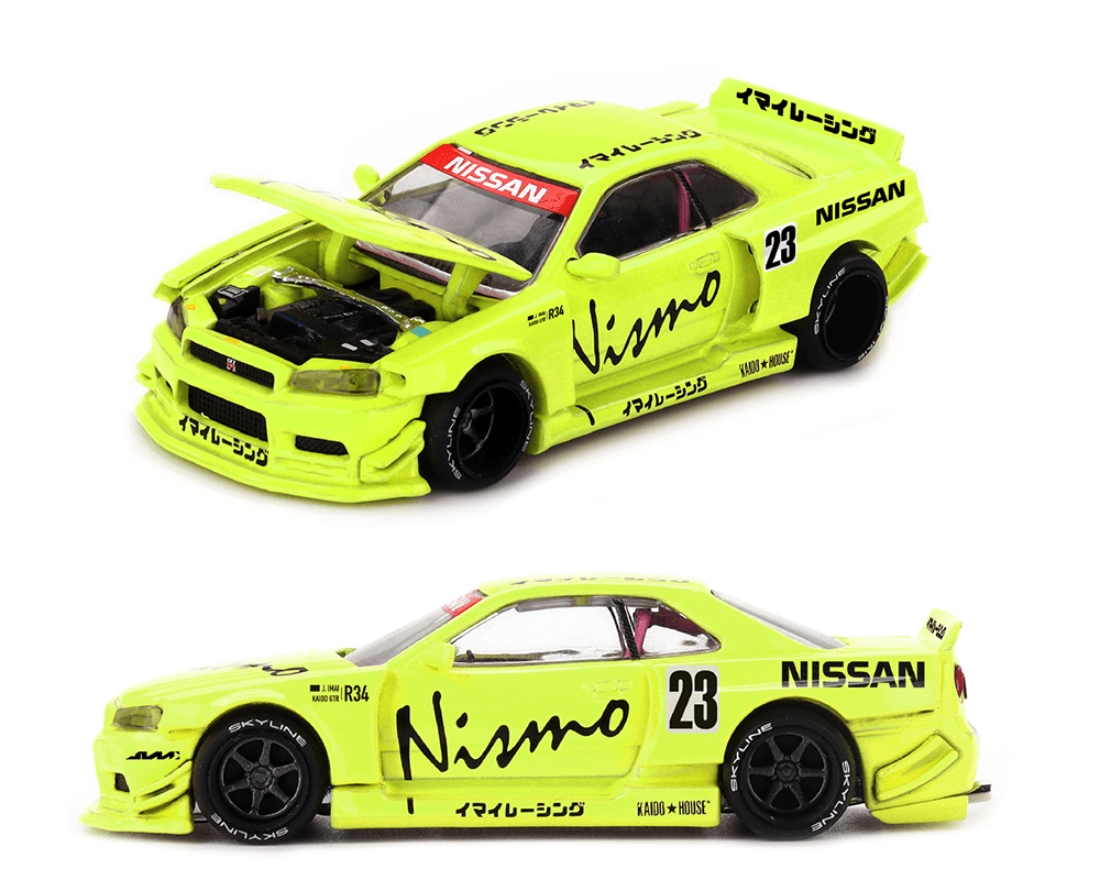 Pre-Order* Kaido House x Mini GT - Nissan Skyline GT-R (R34) Kaido Pre-Order* Kaido House x Mini GT - Nissan Skyline GT-R (R34) Kaido