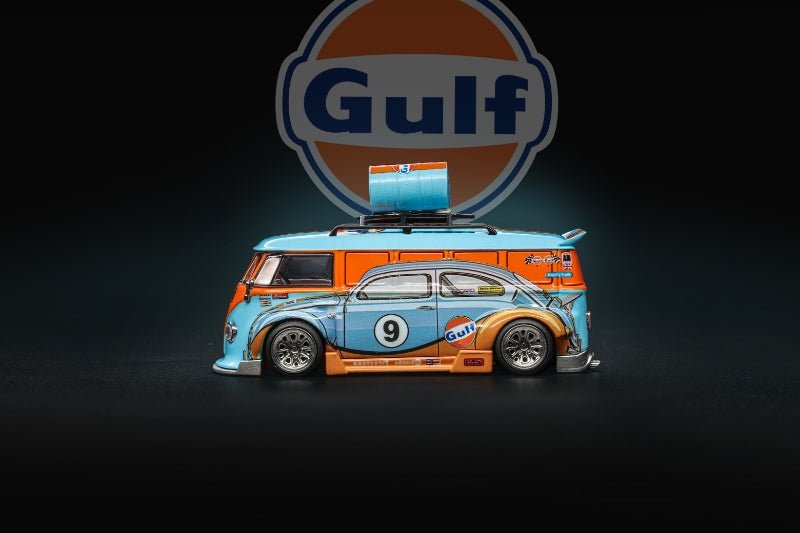 *Pre - Order* Liberty64 - Volkswagen T1 Widebody Lowrider - Gulf - Top CollectiblesDiecastLiberty64
