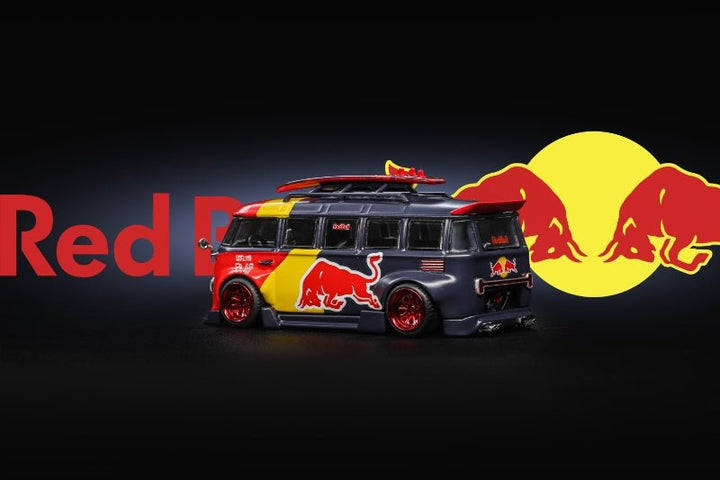 *Pre - Order* Liberty64 - Volkswagen T1 Widebody Lowrider - Red Bull - Top CollectiblesDiecastLiberty64