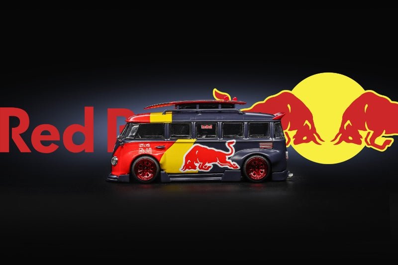 *Pre - Order* Liberty64 - Volkswagen T1 Widebody Lowrider - Red Bull - Top CollectiblesDiecastLiberty64