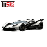 *Pre - Order* LMF Model - Lamborghini V12 VGT - White - Top CollectiblesDiecastLMF Model