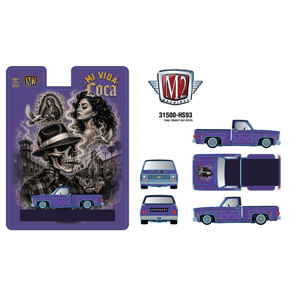 *Pre-Order* M2 Machines - 1973 Chevrolet Cheyenne 10 Stepside Mi Via Loca – Hobby Exclusive - Top CollectiblesDiecastM2 Machines