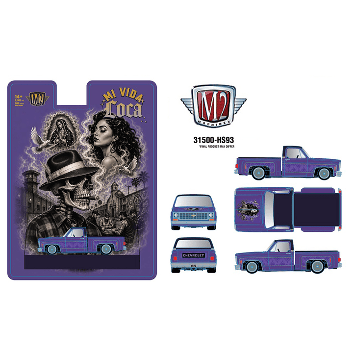 *Pre-Order* M2 Machines - 1973 Chevrolet Cheyenne 10 Stepside Mi Via Loca – Hobby Exclusive - Top CollectiblesDiecastM2 Machines