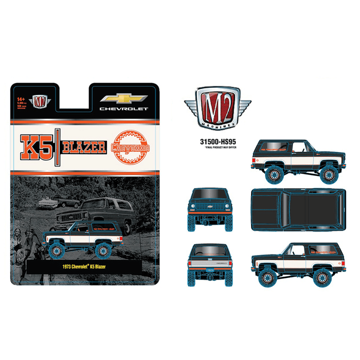 *Pre-Order* M2 Machines - 1973 Chevrolet K5 Blazer Special Edition – Hobby Exclusive - Top CollectiblesDiecastM2 Machines