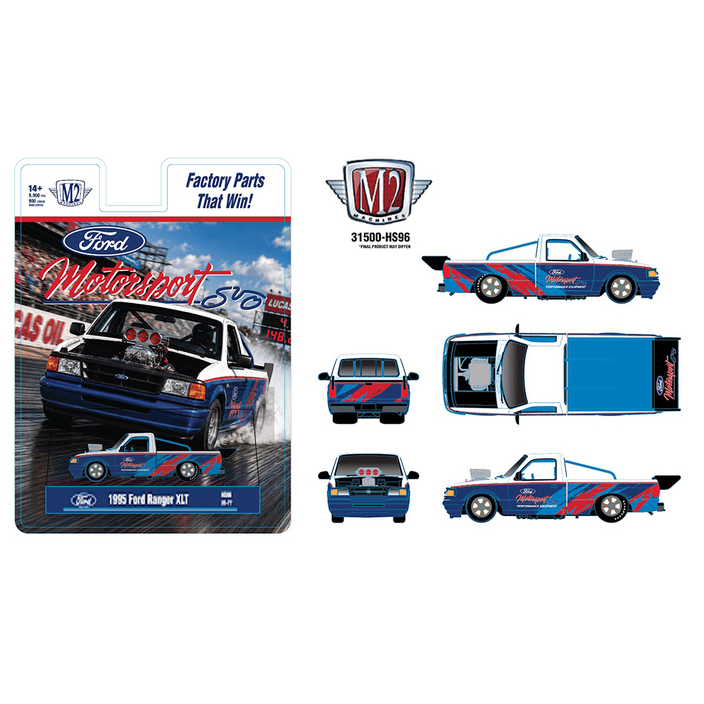 *Pre-Order* M2 Machines - 1995 Ford Ranger XLT Special Edition – Hobby Exclusive - Top CollectiblesDiecastM2 Machines