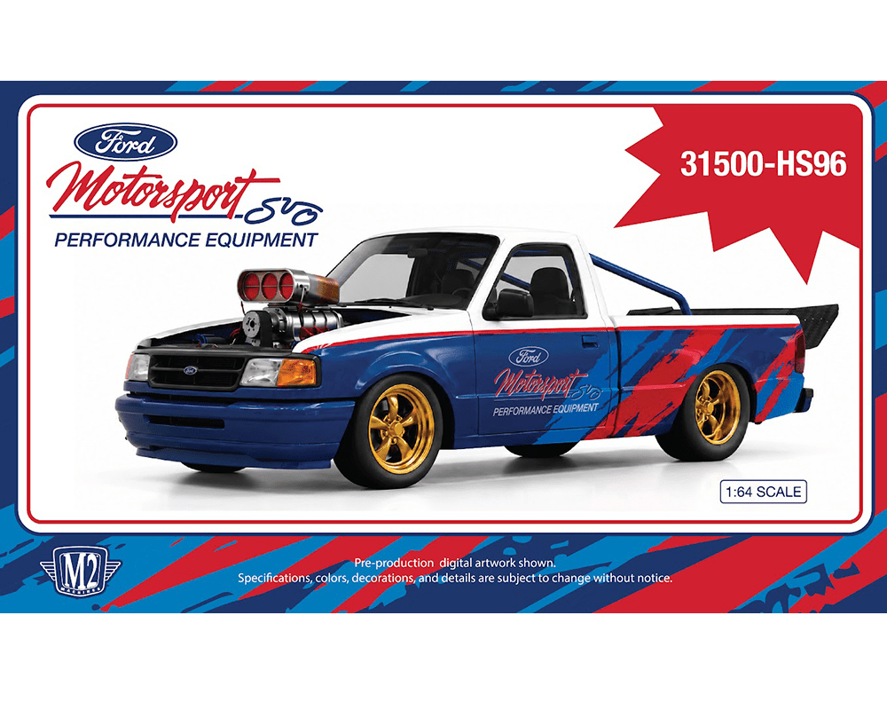 *Pre-Order* M2 Machines - 1995 Ford Ranger XLT Special Edition – Hobby Exclusive - Top CollectiblesDiecastM2 Machines