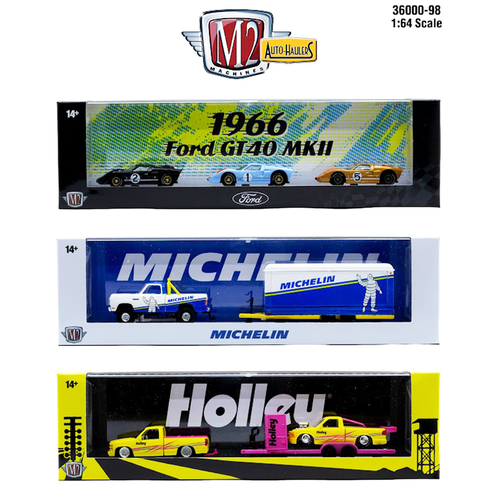 *Pre-Order* M2 Machines - Auto-Haulers Release 98 3-Haulers Assortment - Top CollectiblesDiecastM2 Machines