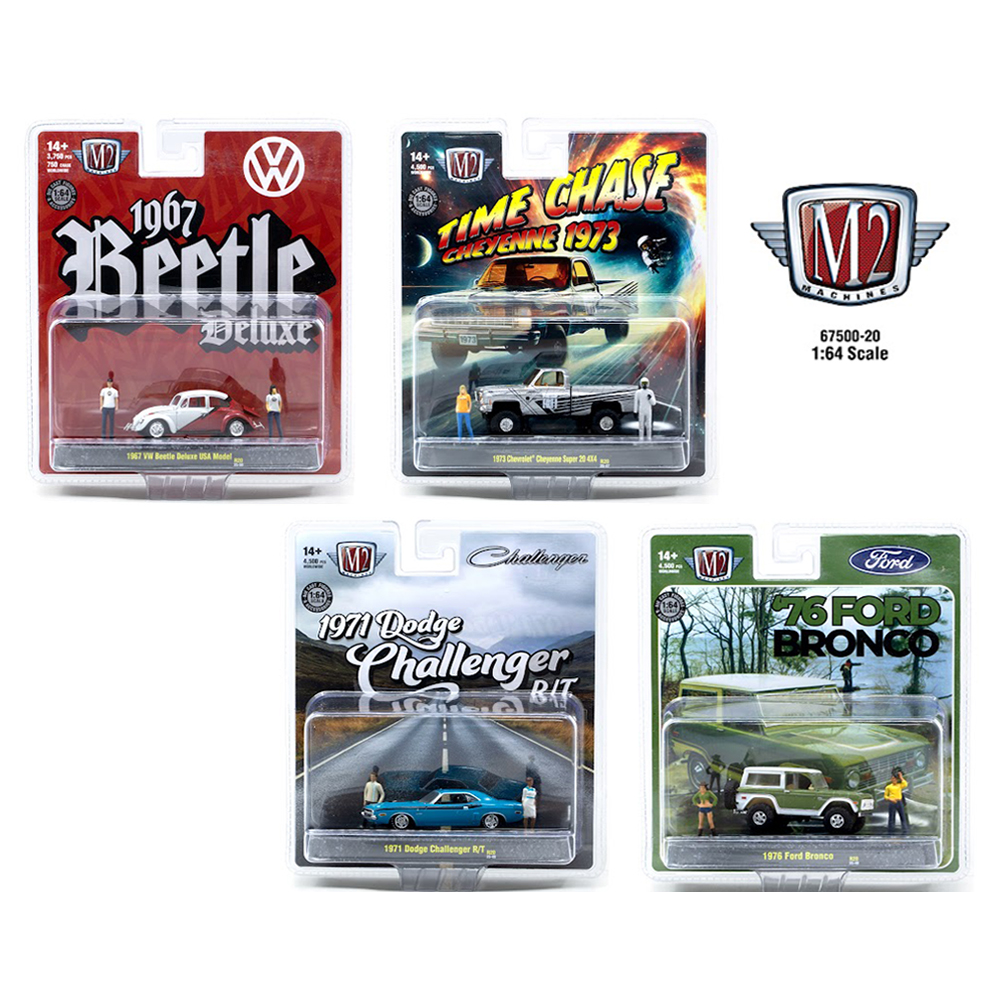 *Pre - Order* M2 Machines - Diorama 2026 Release 20 4 - Car Assortment - Top CollectiblesDiecastM2 Machines