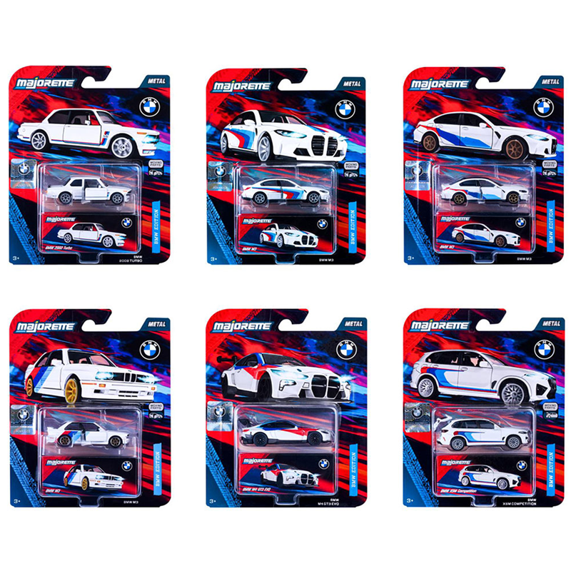 *Pre-Order* Majorette - Deluxe BMW 6-Car Assortment - 2026 - Top CollectiblesDiecastMajorette