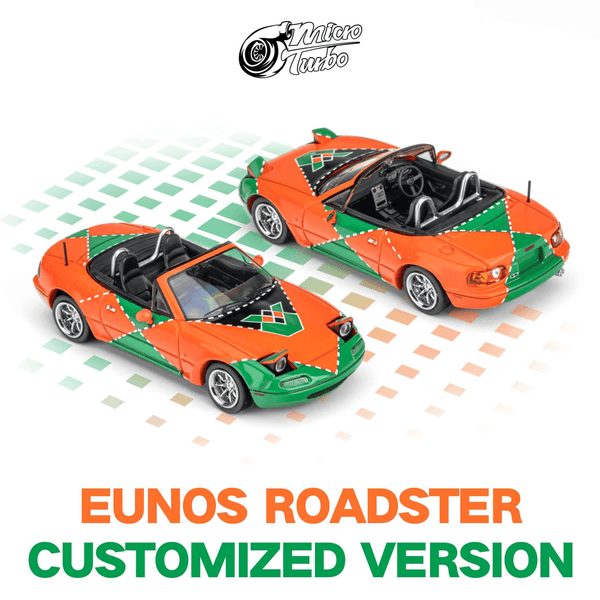 *Pre - Order* MicroTurbo - Mazda MX5 NA - Le Mans Livery - Top CollectiblesDiecastPeako