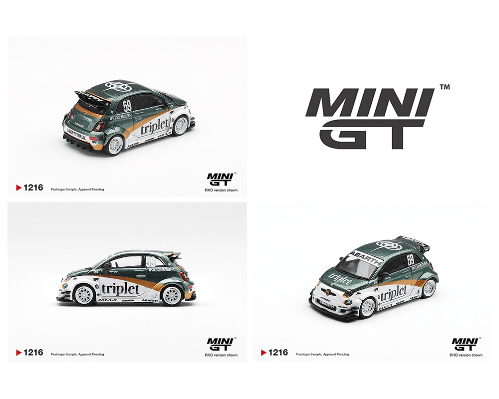 *Pre - Order* Mini GT - Abarth 595 LB - WORKS TY Edition "Tyson Yoshi" - Top CollectiblesDiecastMini GT