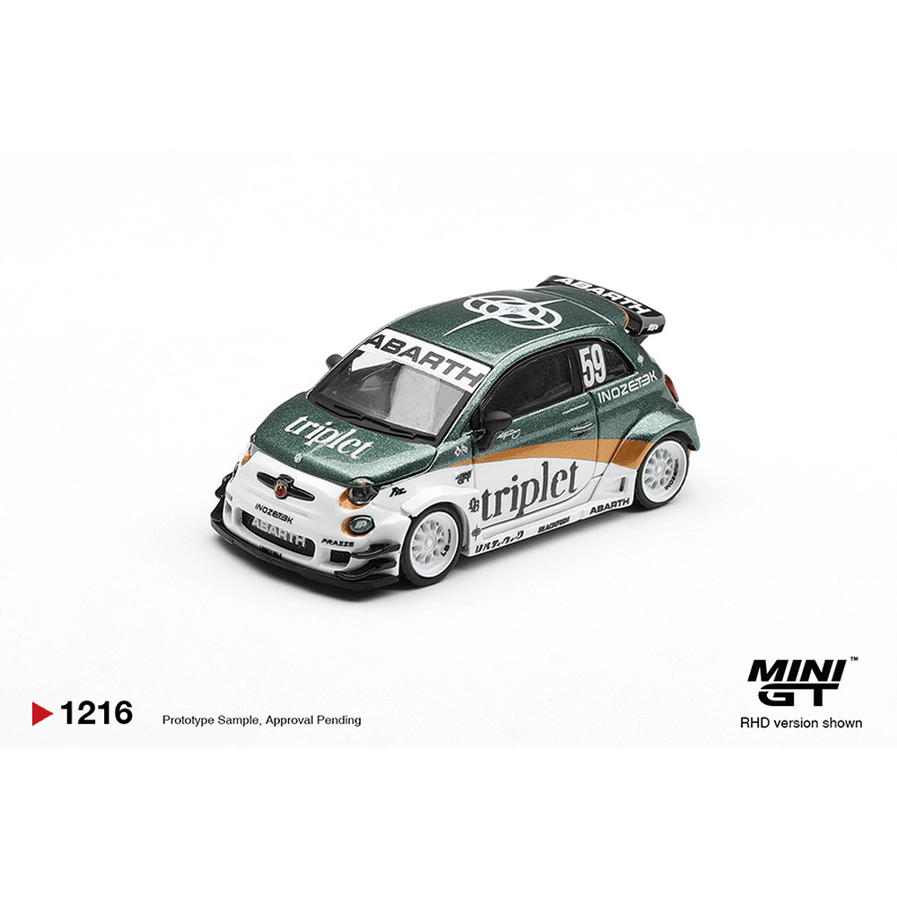 *Pre - Order* Mini GT - Abarth 595 LB - WORKS TY Edition "Tyson Yoshi" - Top CollectiblesDiecastMini GT