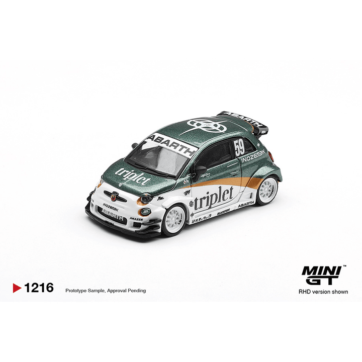 *Pre - Order* Mini GT - Abarth 595 LB - WORKS TY Edition "Tyson Yoshi" - Top CollectiblesDiecastMini GT