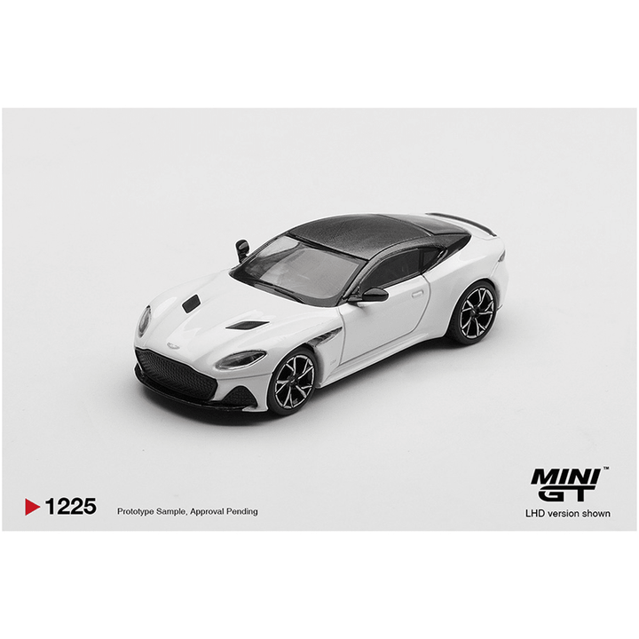 *Pre - Order* Mini GT - Aston Martin DBS Stratus – White - Top CollectiblesDiecastMini GT
