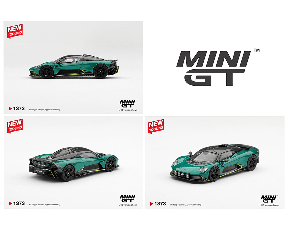 *Pre-Order* Mini GT - Aston Martin Valhalla Podium Green – Limited Edition - Top CollectiblesDiecastMini GT