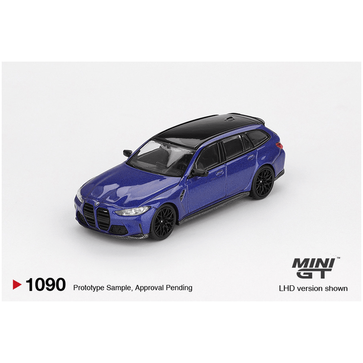*Pre - Order* Mini GT - BMW M3 Competition Touring – Portimao Blue Metallic - Top CollectiblesDiecastMini GT