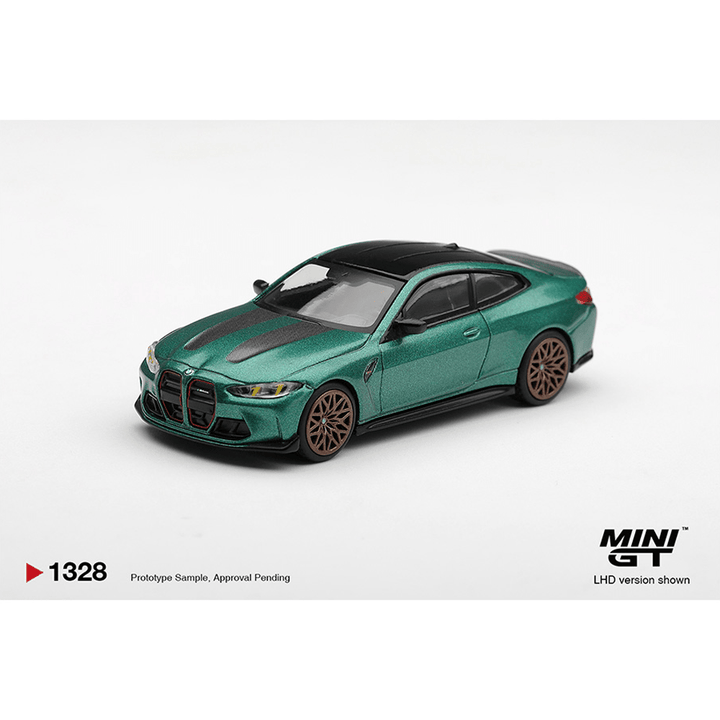 *Pre-Order* Mini GT - BMW M4 CS Frozen Isle of Man Green Metallic – Limited Edition - Top CollectiblesDiecastMini GT