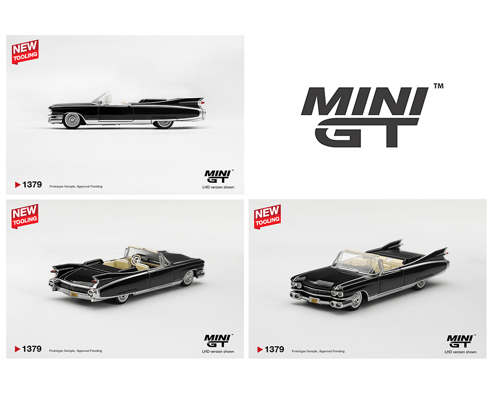 *Pre-Order* Mini GT - Cadillac Eldorado Biarritz 1959 Black – Limited Edition - Top CollectiblesDiecastMini GT
