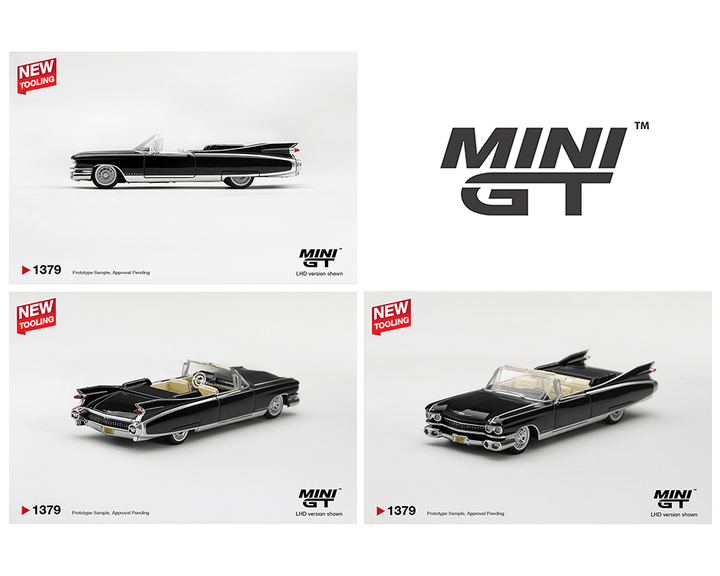 *Pre-Order* Mini GT - Cadillac Eldorado Biarritz 1959 Black – Limited Edition - Top CollectiblesDiecastMini GT