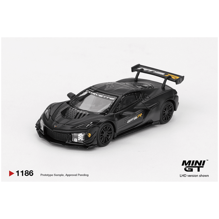 *Pre - Order* Mini GT - Chevrolet Corvette Z06 GT3.R Road America Test car – Black - Top CollectiblesDiecastMini GT