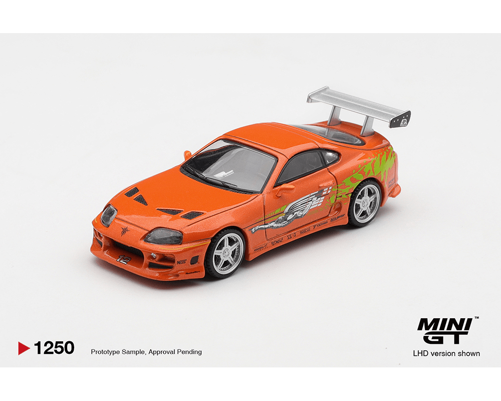 *Pre - Order* Mini GT - Fast &amp; Furious Toyota Supra BOMEX ” The Fast and the Furious” Brian O’Conner – Limited Edition - Top CollectiblesDiecastMini GT