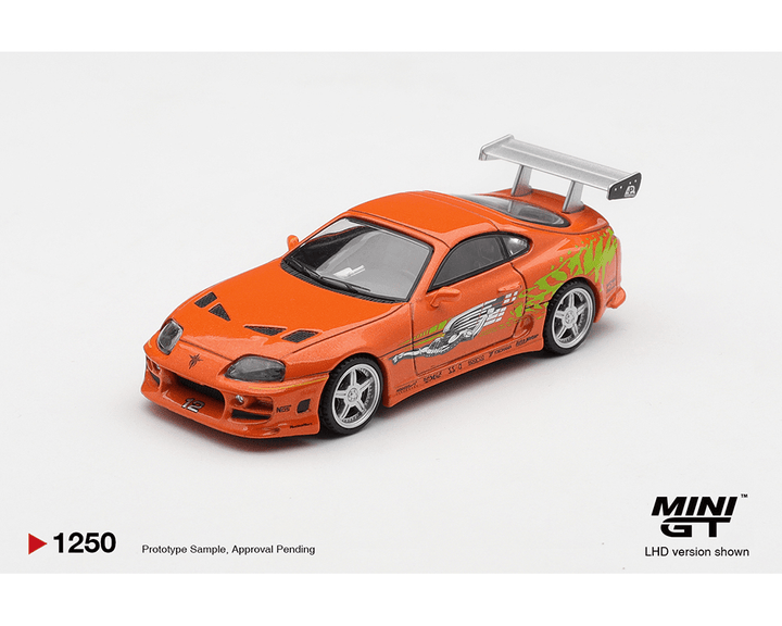 *Pre - Order* Mini GT - Fast &amp; Furious Toyota Supra BOMEX ” The Fast and the Furious” Brian O’Conner – Limited Edition - Top CollectiblesDiecastMini GT