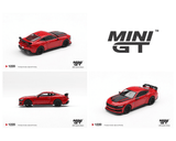 *Pre - Order* Mini GT - Ford Mustang Dark Horse – Race Red - Top CollectiblesDiecastMini GT