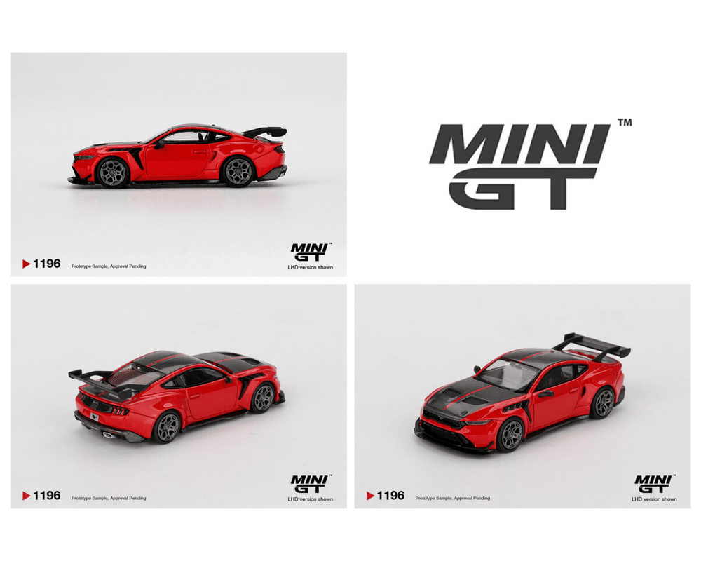*Pre - Order* Mini GT - Ford Mustang GTD – Race Red - Top CollectiblesDiecastMini GT