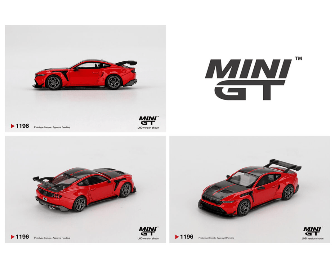 *Pre - Order* Mini GT - Ford Mustang GTD – Race Red - Top CollectiblesDiecastMini GT