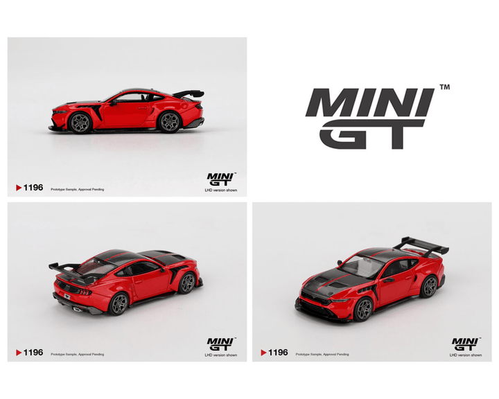 *Pre - Order* Mini GT - Ford Mustang GTD – Race Red - Top CollectiblesDiecastMini GT