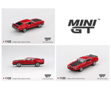 *Pre - Order* Mini GT - Ford Mustang Mach 1 1971 – Race Red - Top CollectiblesDiecastMini GT