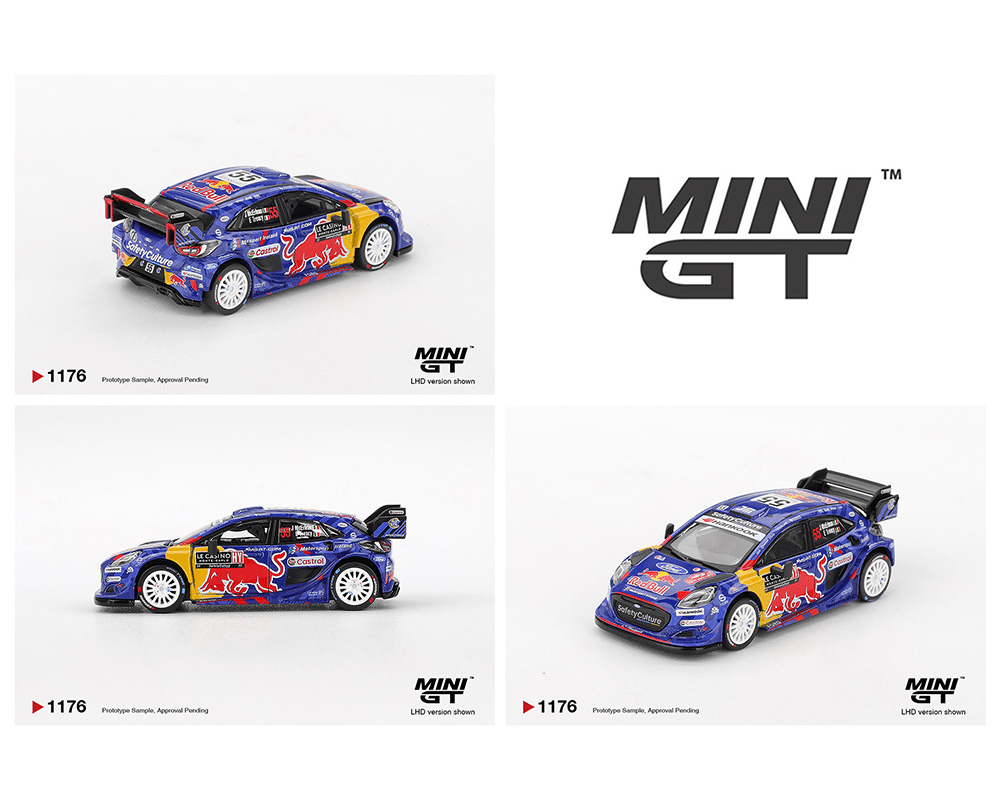 *Pre - Order* Mini GT - Ford Puma Rally1 55 M - Sport Ford WRT 2025 Rally Monte - Carlo - Top CollectiblesDiecastMini GT