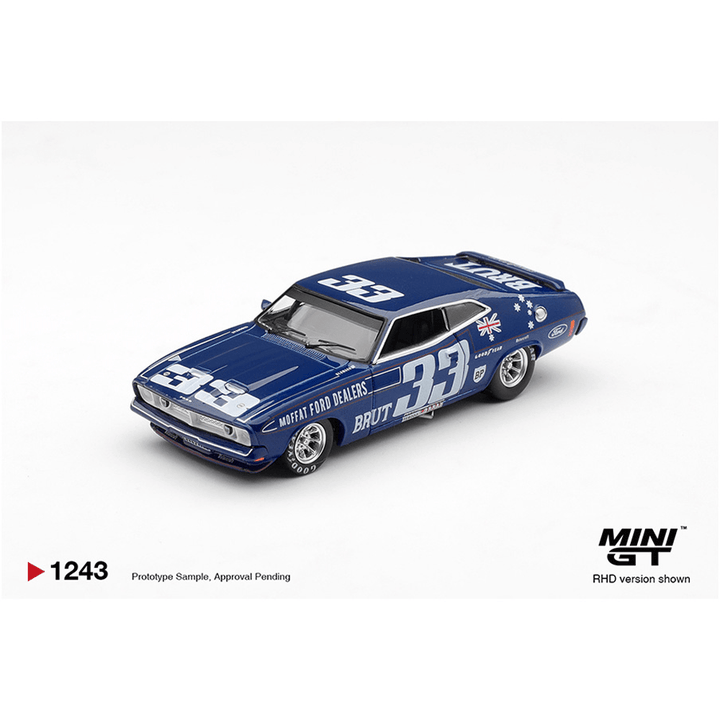*Pre - Order* Mini GT - Ford XB Falcon GT - 33, Allan Moffat / Dieter Glemser – 1974 Bathurst 1000 *Australia Exclusive* - Top CollectiblesDiecastMini GT
