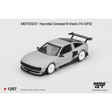 *Pre - Order* Mini GT - Hyundai Concept N Vision 74 (VP2) – Silver – Korea Exclusive - Top CollectiblesDiecastMini GT