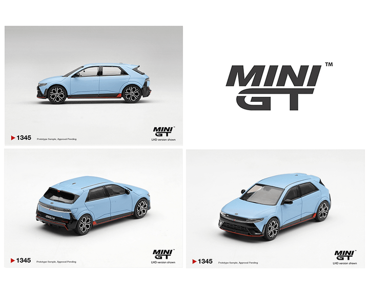 *Pre-Order* Mini GT - Hyundai Ioniq 5 N Performance – Blue Pearl – Korea Exclusives – Limited Edition - Top CollectiblesDiecastMini GT
