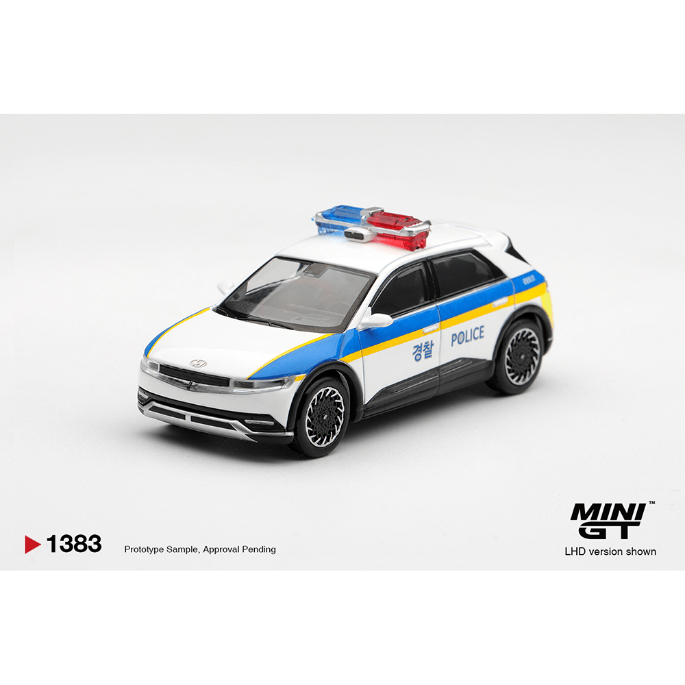 *Pre-Order* Mini GT - Hyundai Ioniq 5 Police Car *Korea Exclusive* - Top CollectiblesDiecastMini GT