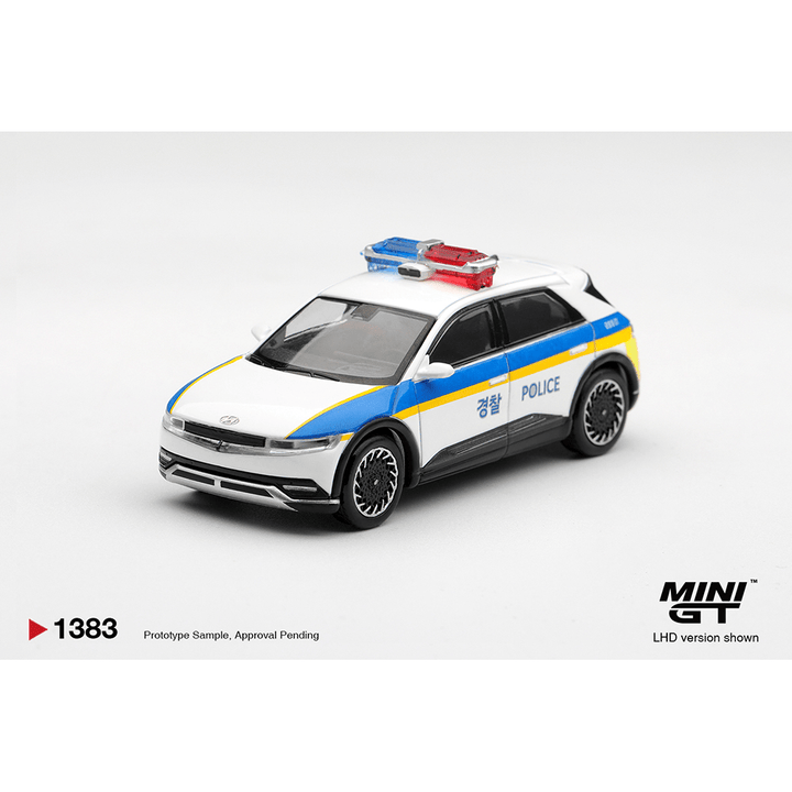 *Pre-Order* Mini GT - Hyundai Ioniq 5 Police Car *Korea Exclusive* - Top CollectiblesDiecastMini GT