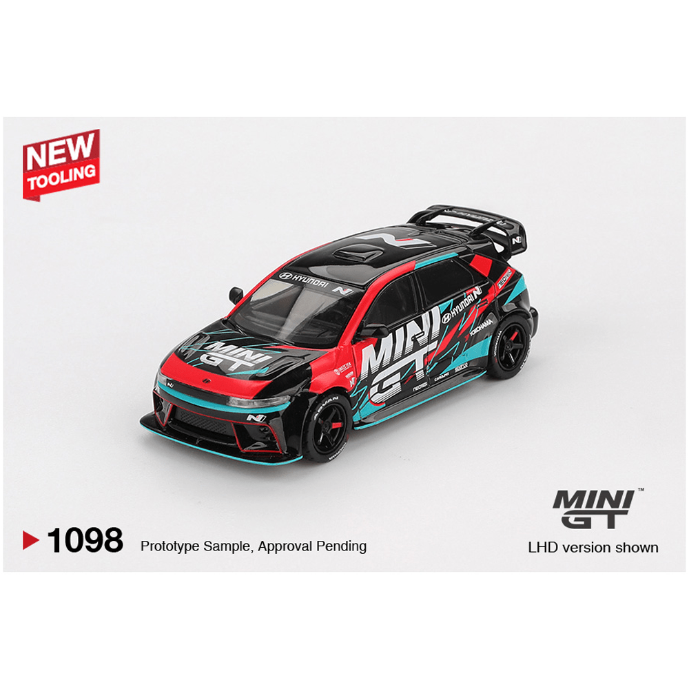 *Pre - Order* Mini GT - Hyundai Ioniq 5N MINI GT RS - 01T 2025 Tokyo Auto Salon - Black - Top CollectiblesDiecastMini GT
