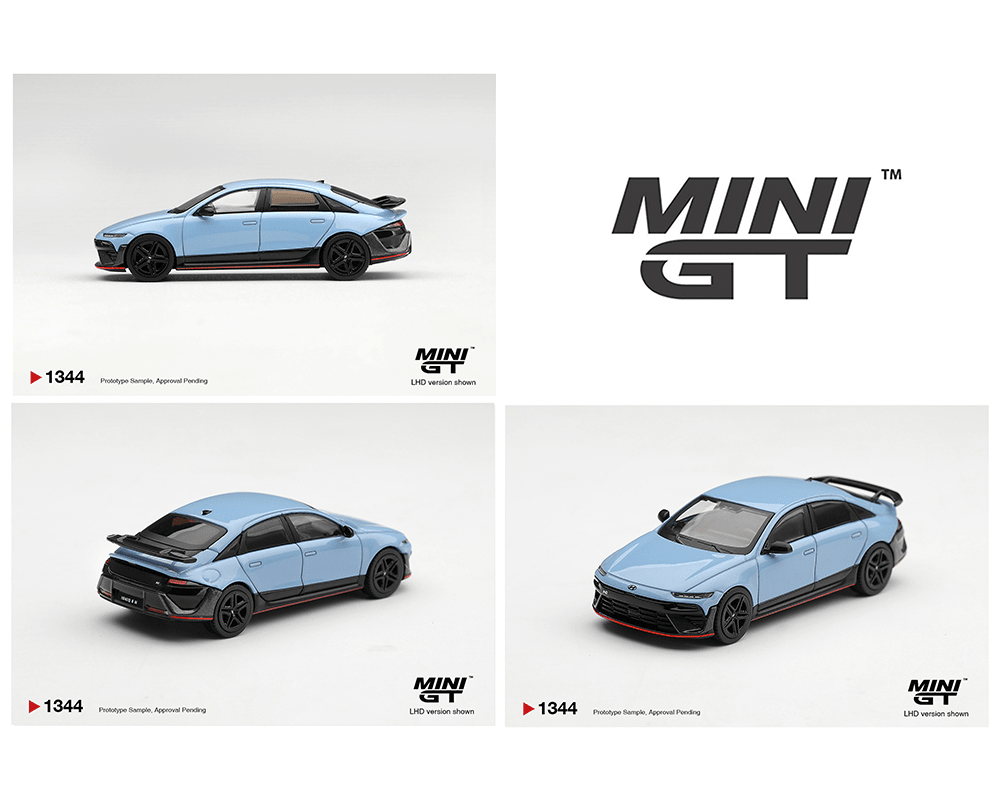 *Pre-Order* Mini GT - Hyundai Ioniq 6 N – Performance Blue Pearl – Korea Exclusives – Limited Edition - Top CollectiblesDiecastMini GT