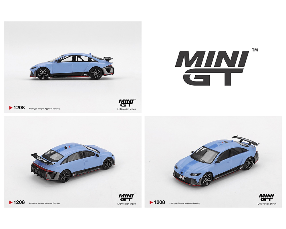 *Pre - Order* Mini GT - Hyundai RN22e (VP1) – Light Blue – Korea Exclusive - Top CollectiblesDiecastMini GT