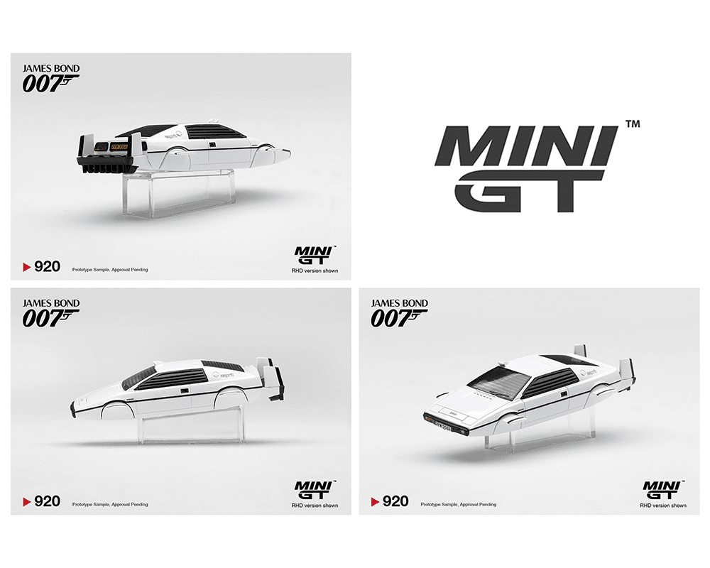 *Pre-Order* Mini GT - James Bond 007 Lotus Esprit S1 “The Spy Who Loved Me” Submarine – English Packaging – Limited Edition - Top CollectiblesDiecastMini GT